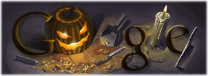 2008年萬圣節(jié) google logo