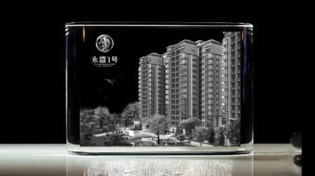 商品房水晶內雕效果展示